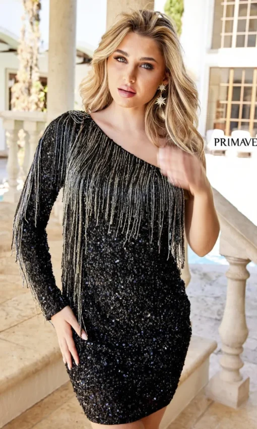 Short Homecoming Dress by Primavera 4003