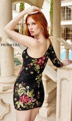 Short Homecoming Dress by Primavera 4014