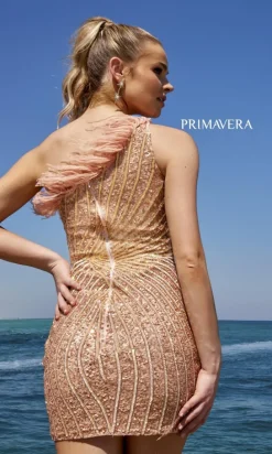 Short Homecoming Dress by Primavera 4002