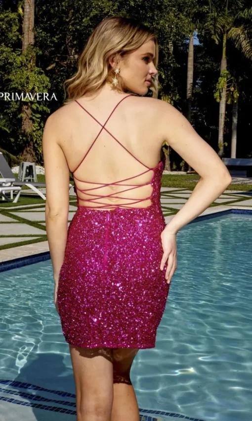 Short Homecoming Dress by Primavera 3896