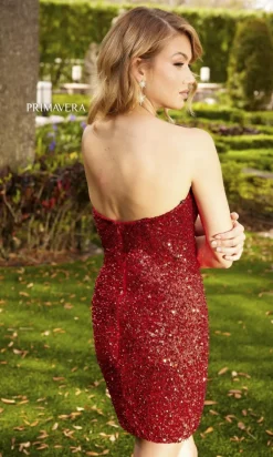 Short Homecoming Dress by Primavera 3899