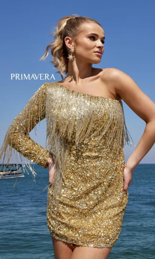 Short Homecoming Dress by Primavera 4003