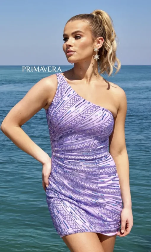 Short Homecoming Dress by Primavera 4046