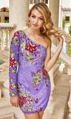 Short Homecoming Dress by Primavera 4014
