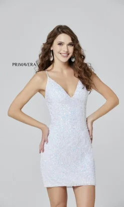 Short Homecoming Dress by Primavera 3352