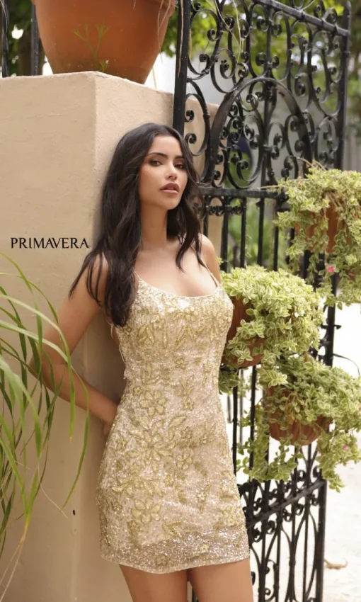 Short Homecoming Dress by Primavera 4040