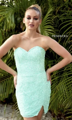 Short Homecoming Dress by Primavera 3899