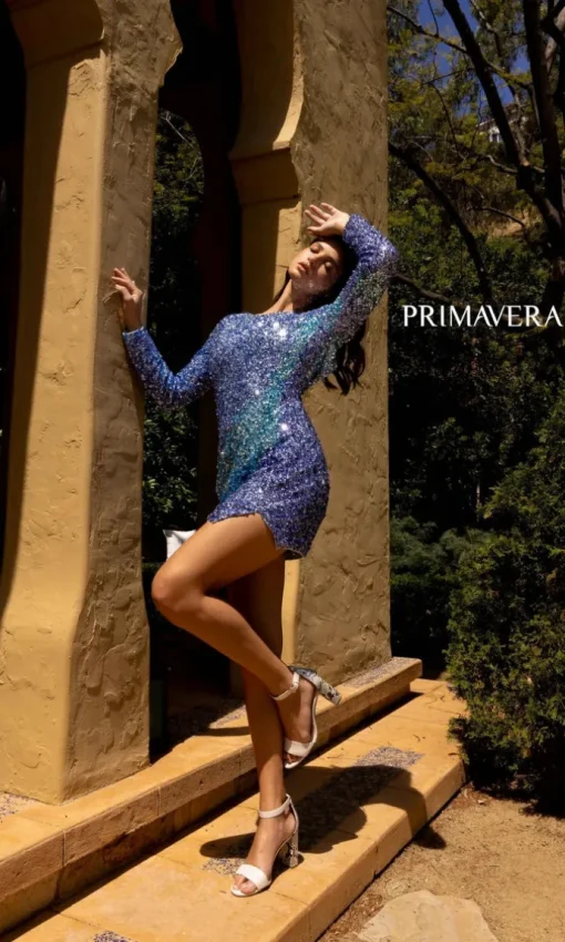 Short Homecoming Dress by Primavera 3819