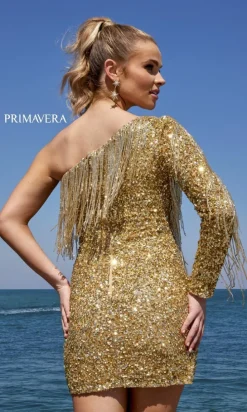 Short Homecoming Dress by Primavera 4003