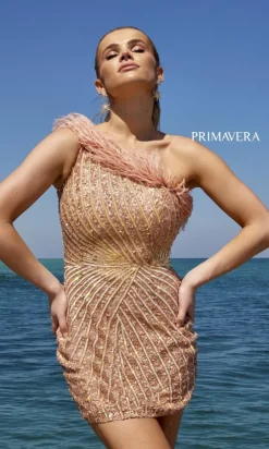 Short Homecoming Dress by Primavera 4002