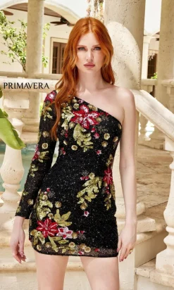 Short Homecoming Dress by Primavera 4014