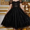 Short Party Dress CD0187 by Ladivine